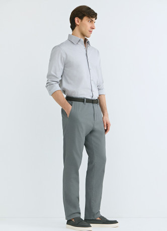 Чиносы из твила с ремнём