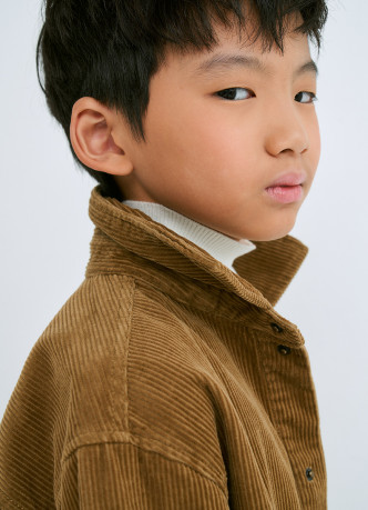 Рубашка из вельвета для мальчиков