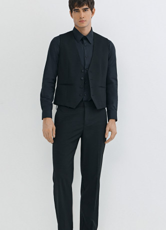 Брюки из структурной ткани