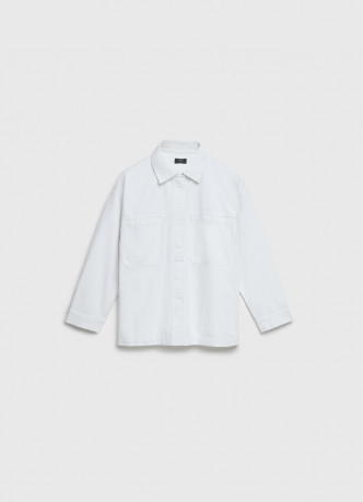 Куртка-рубашка из денима