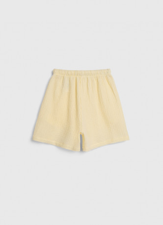 Короткие шорты из муслина для девочек