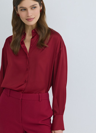 Блузка из сатина