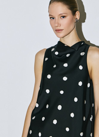 Топ в горошек