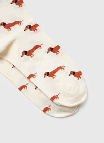 Носки с жаккардовым рисунком