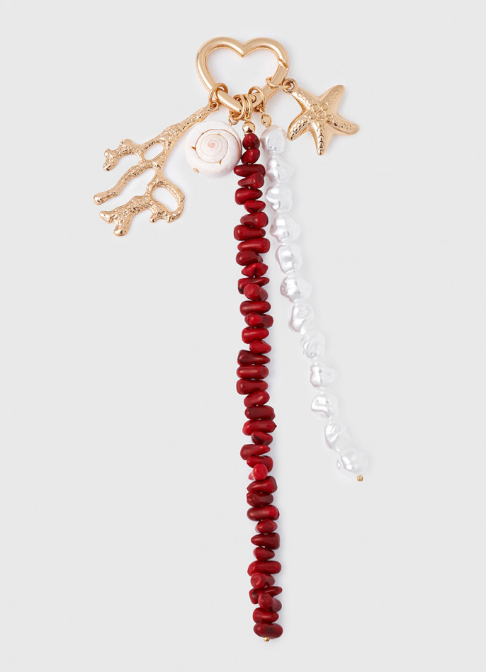 Брелок-обвес с натуральной ракушкой