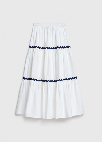 Юбка с ярусами