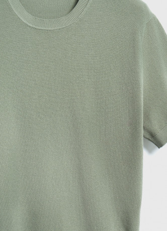 Футболка из текстурной ткани