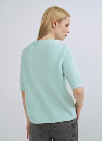 Джемпер с коротким рукавом