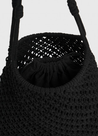 Сумка плетеная макраме