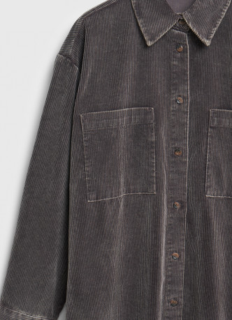 Вельветовая рубашка