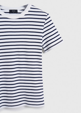 Футболка в рубчик