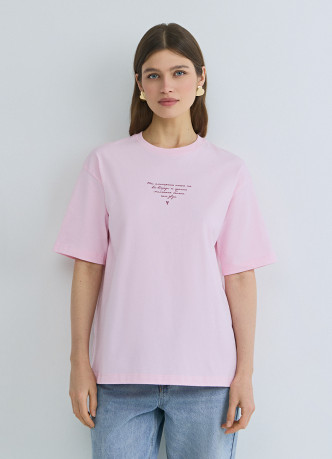 Футболка с принтом