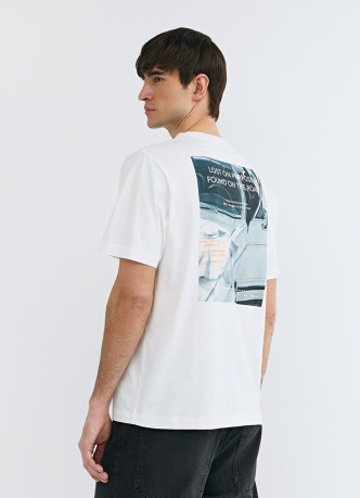 Футболка с принтом