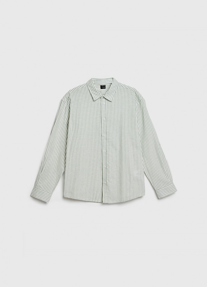 Рубашка в полоску для мальчиков