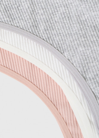 Трусы-бразилиана в рубчик, 3 шт.