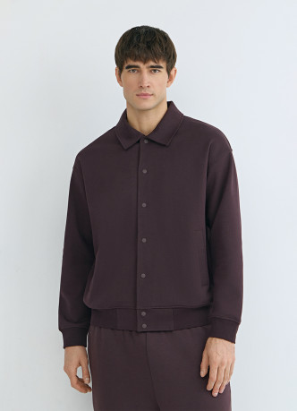 Куртка с воротником поло