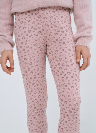 Легинсы с принтом для девочек