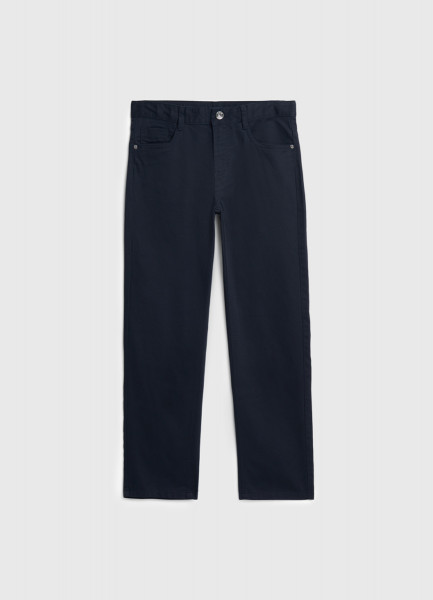 

Брюки из твила для мальчиков, Синий