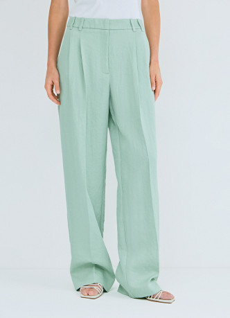 Брюки прямого силуэта со стрелками