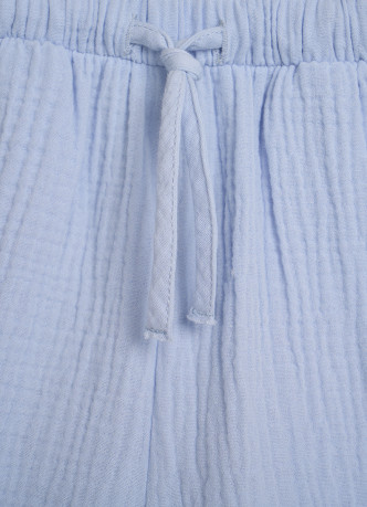 Короткие шорты из муслина для девочек