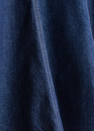 Джинсовая юбка миди