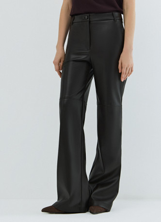Брюки из искусственной кожи