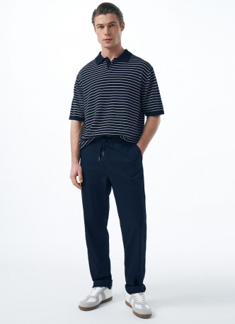 Брюки с эластичным поясом