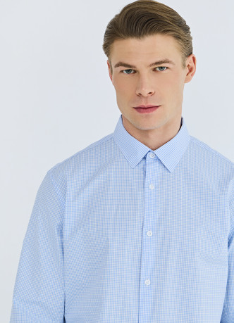 Рубашка в клетку виши