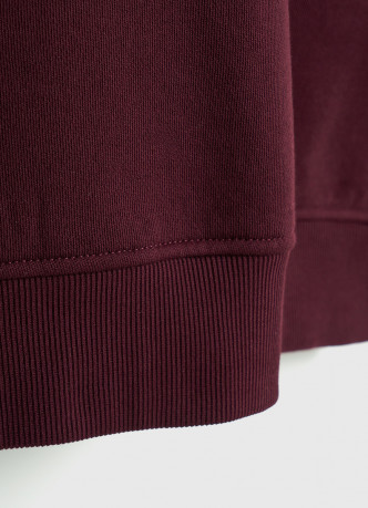 Толстовка с воротником-стойкой на молнии