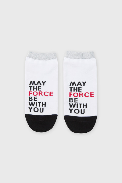 

Короткие носки с жаккардом Star Wars, Белый