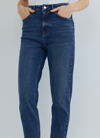 Джинсы Mom с высокой посадкой