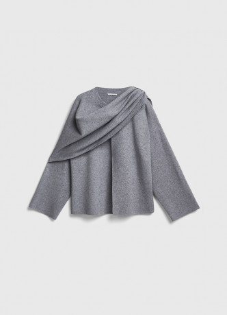 Кардиган с шарфом