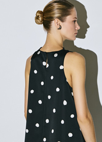 Топ в горошек