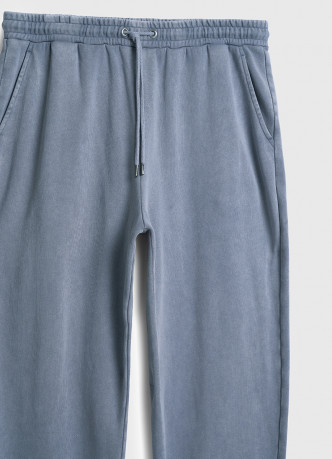 Трикотажные джоггеры с эффектом стирки