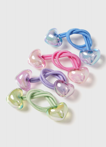 

Набор резинок для волос, Холодный розовый