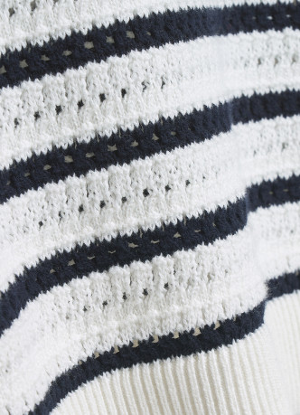 Поло структурной вязки