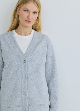 Кардиган с вышивкой