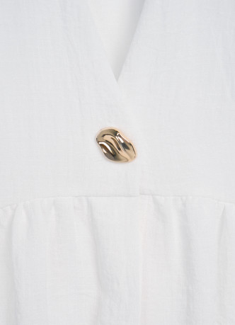 Топ из вискозы с застёжкой