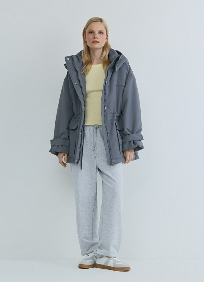 Куртка-парка с капюшоном