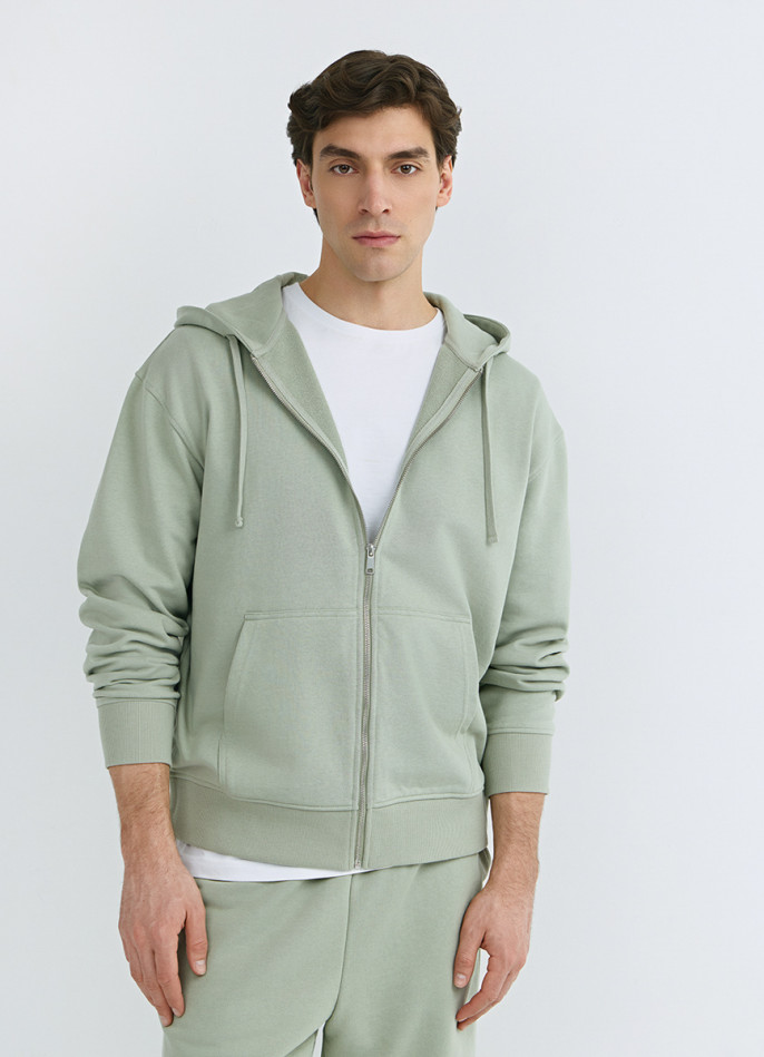 Базовая толстовка на молнии