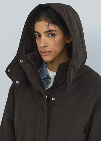 Куртка-парка с капюшоном