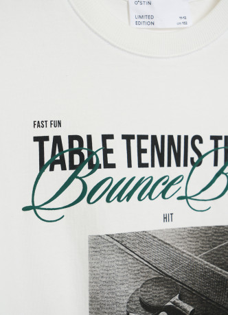 Футболка с принтом для мальчиков