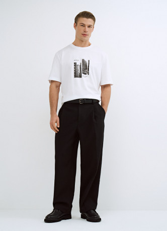 Футболка с принтом