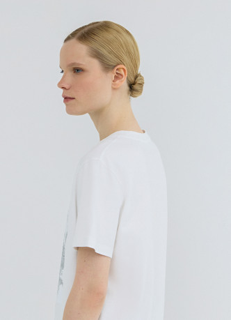 Футболка с принтом