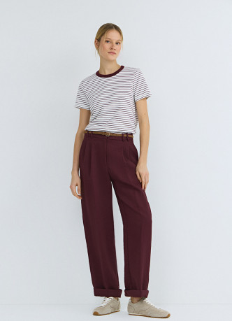 Базовая футболка из плотного хлопка