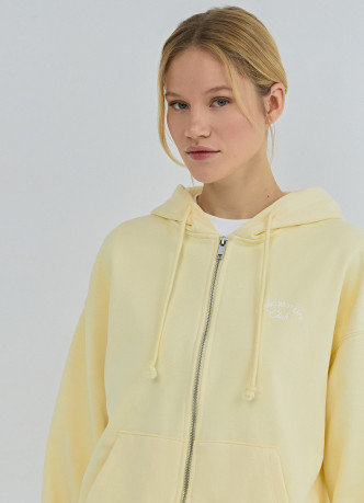 Толстовка на молнии с вышивкой