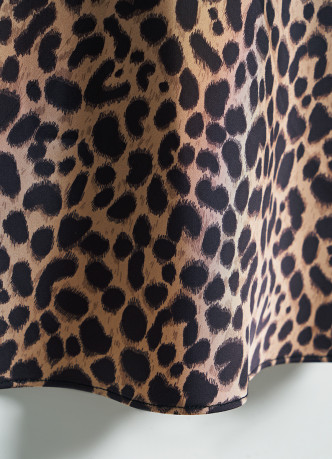 Сатиновая юбка А-силуэта