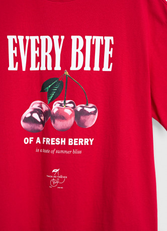 Футболка с принтом для девочек