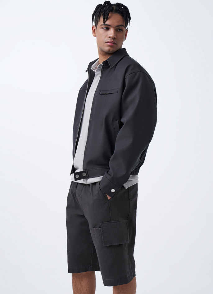 Хлопковые шорты-карго