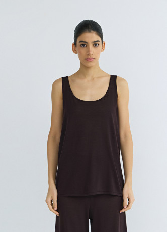 Вязаная майка